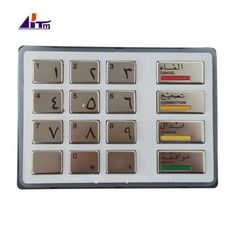 এটিএম মেশিনের যন্ত্রাংশ Diebold Opteva EPP5 কীবোর্ড আরবি সংস্করণ 49216680700A