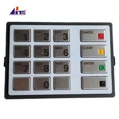 ATM মেশিনের যন্ত্রাংশ Diebold Opteva EPP7 BSC PCI ইংরেজি কীবোর্ড 49249442707A