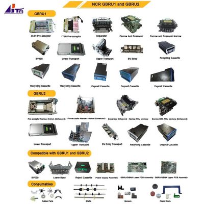 এনসিআর জিবিআরইউ২ জিবিআরইউ১ ডিসপেন্সার মডিউল, জিবিআরইউ জিবিএনএ এটিএম প্রতিস্থাপন উপাদান