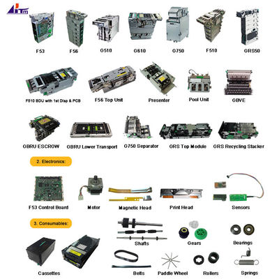 Fujitsu F53 F56 F510 GRS50 G510 G610 G750 ডিসপেনসর মডিউল ATM খুচরা যন্ত্রাংশ