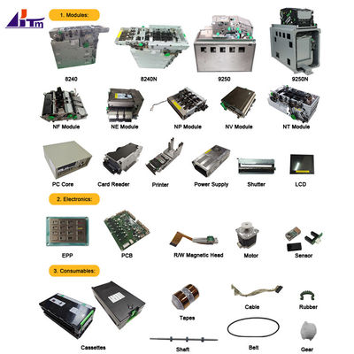 GRG ব্যাংকিং H68 H22 9250 9250N 8240 2840N ATM প্রতিস্থাপন খুচরা যন্ত্রাংশ