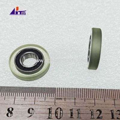 ATM খুচরা যন্ত্রাংশ গোলমালহীন পিইউ লেয়ার 8x22x5 মিমি রাবার রোলার হুইল পিইউ 68822-5