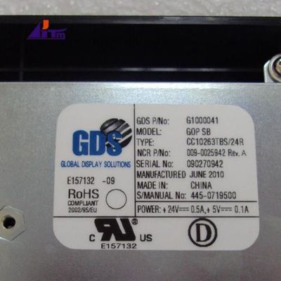 ATM Parts NCR 6625 GOP 10.5 ইঞ্চি টাচ স্ক্রিন 445-0719500 009-0025942