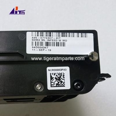 ATM মেশিনের যন্ত্রাংশ NCR SDM2 MIN LONG INFEED WITH METAL DE 445-0774307