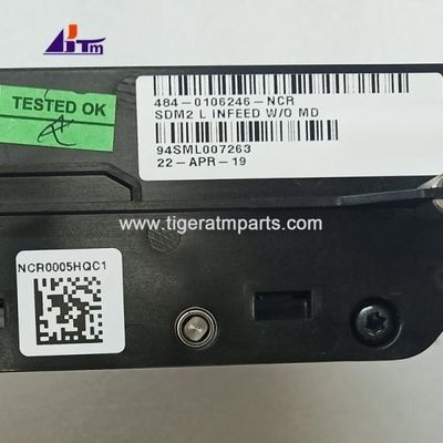 ATM স্পেয়ার পার্টস NCR ASSY SDM2 লং ইনফিড W/O মেটাল ডিটেক্টর 484-0106246