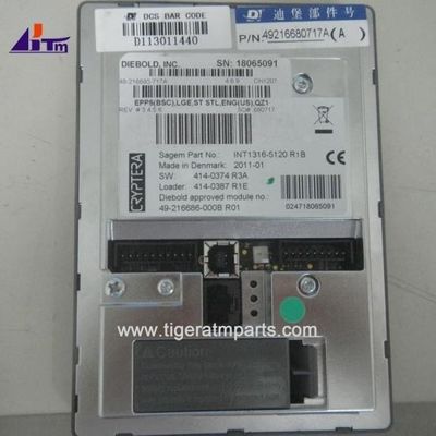 ATM মেশিনের যন্ত্রাংশ Diebold Nixdorf EPP5 কীবোর্ড মাল্টি ভাষা সহ 49216680717A