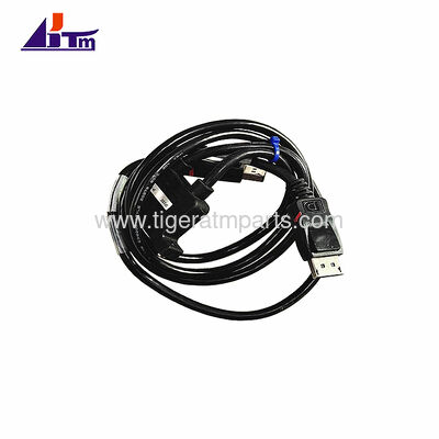 এনসিআর ৬৬৮৪ কেবল অ্যাসেম্বলি ডুয়াল প্যানেল মাউন্ট ডিসপ্লে পোর্ট এক্সটেনশন 009-0031402