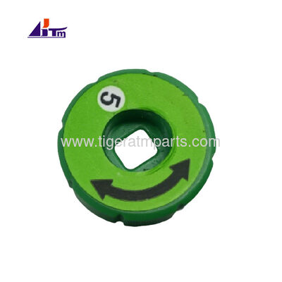 এনসিআর এটিএম পার্ট এসডিএম২ নিম্ন পরিবহন প্লাস্টিকের সবুজ রোলার 484-0106810-02